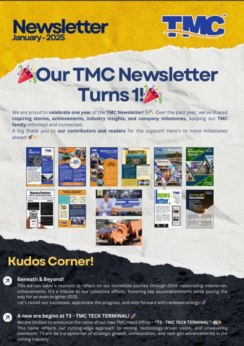 December 2024 Newsletter, TMC Mining